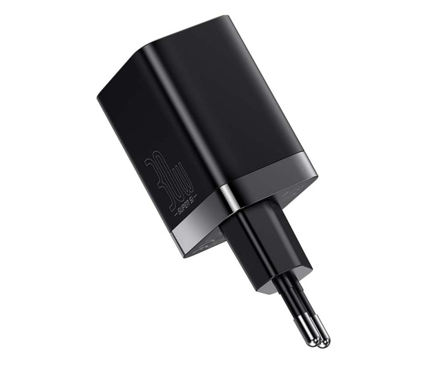 BASEUS sieciowa Super Si Pro Quick Charger 1xUSB 1xUSB-C 30W (czarna) CCSUPP-E01 - 1194211 - zdjęcie 2